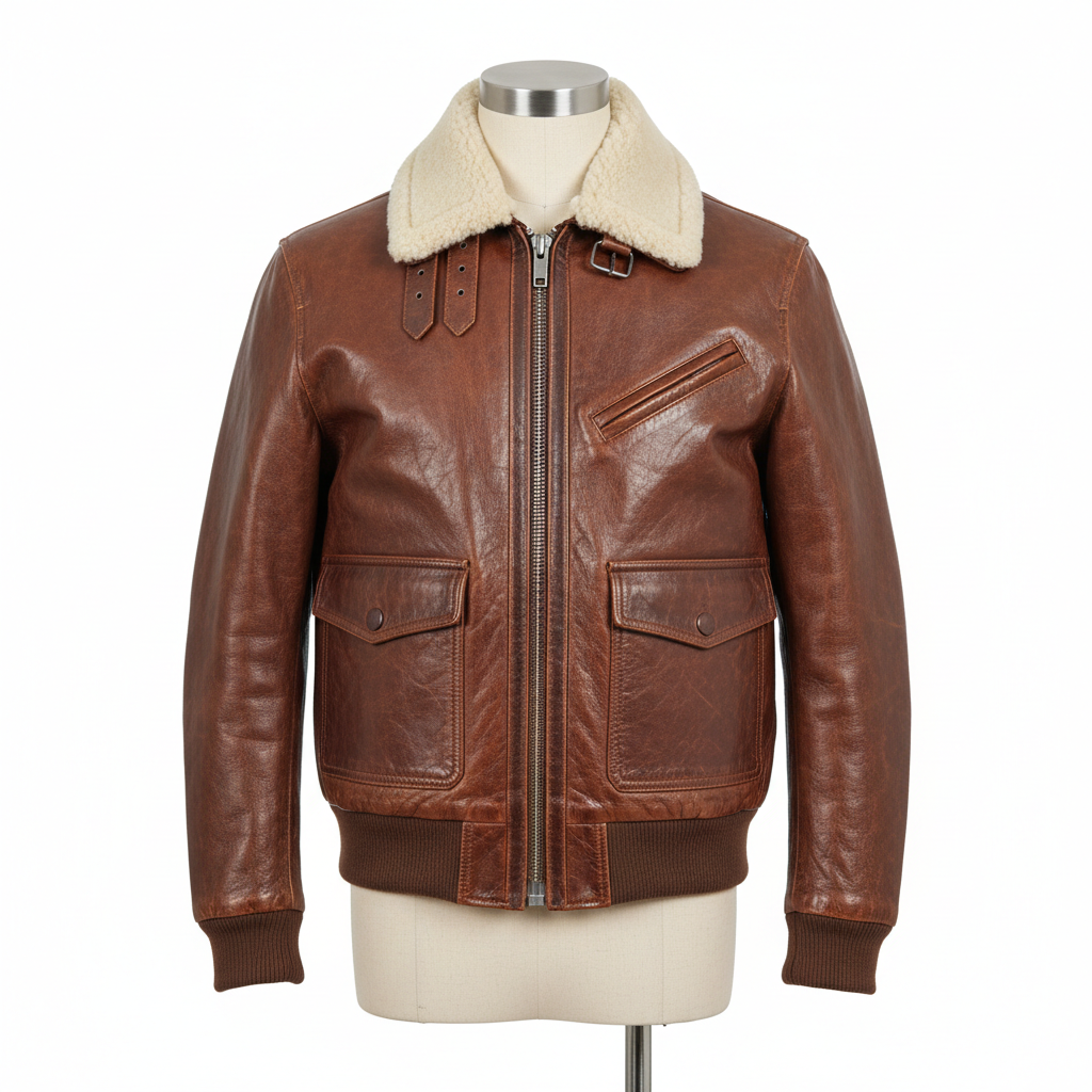 The Authentic Aviator Jacket: Heritage Warmth & Timeless Design