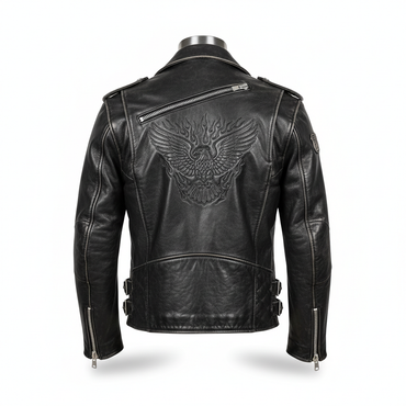 The Wild One: Johnny Strabler Leather Biker Jacket