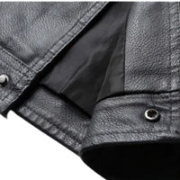 The Custom Leather Shirt Jacket (Overshirt) image 3