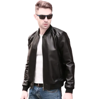 The Custom Classic Leather Bomber Jacket image 1
