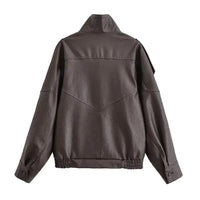 The Custom Women's Asymmetrical Bomber Hybrid Jacket image 1