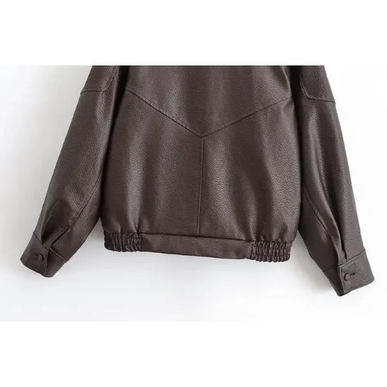 The Custom Women's Asymmetrical Bomber Hybrid Jacket image 6
