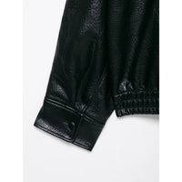 The Custom Women's Asymmetric Stand-Collar Bomber Jacket image 5