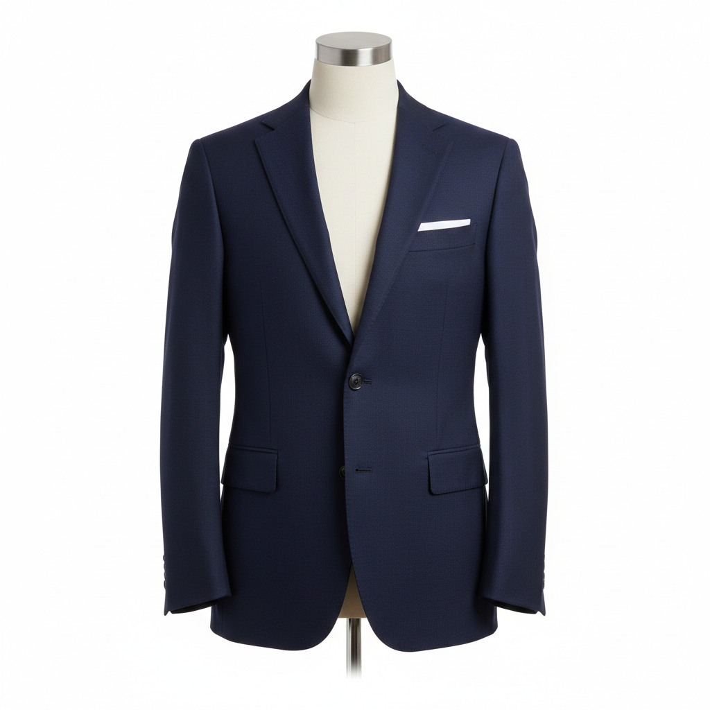 The Quintessential Navy Blue Blazer: Sharp Tailoring, Timeless Elegance