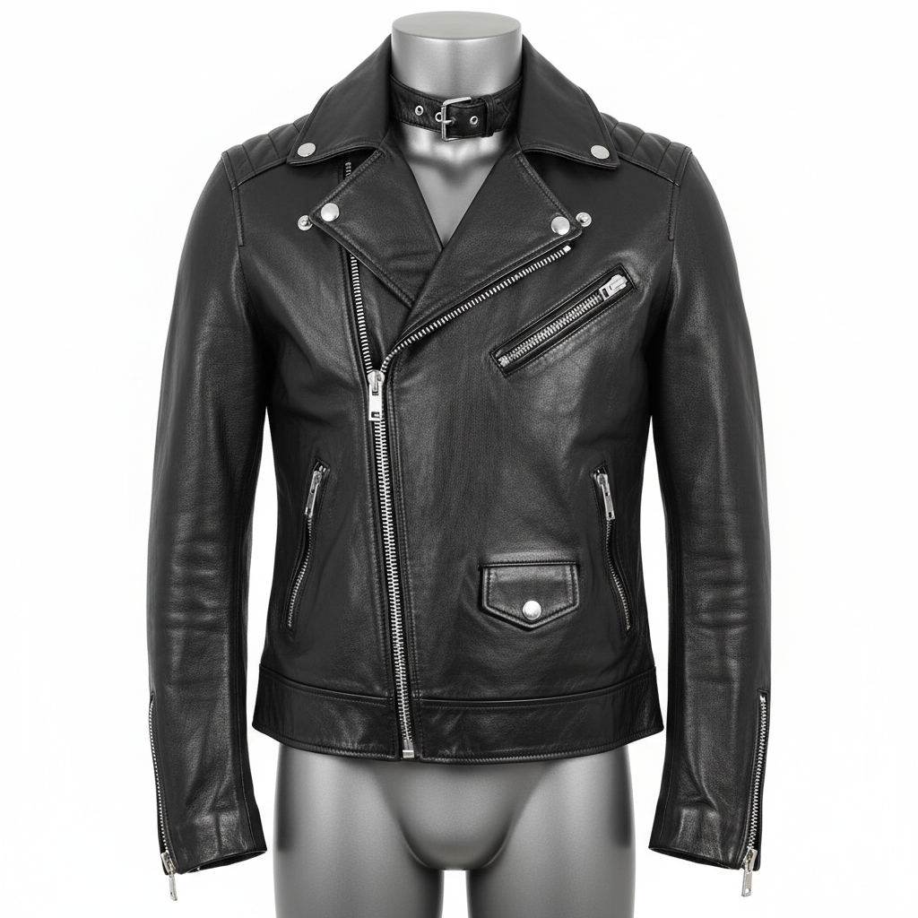 The Ultimate Classic Biker Jacket: Timeless Style, Unmatched Quality