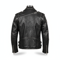 The Wild One: Johnny Strabler Leather Biker Jacket