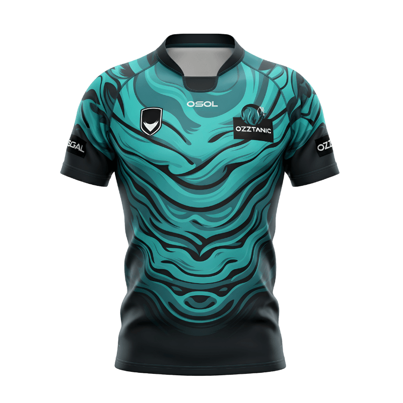 Teal Wave Oztag Jersey