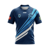Navy Stripe Oztag Jersey