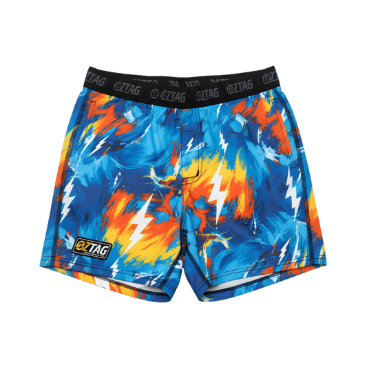 Abstract Splash Oztag Shorts