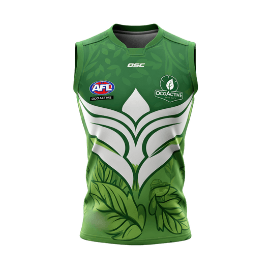 Green Leaf Oztag Singlet