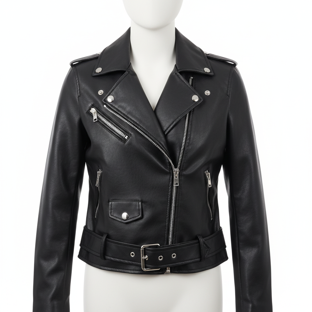 The Faux Leather Jacket: Uncompromising Style, Conscious Living