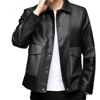 The Custom Leather Shirt Jacket (Overshirt) image 0