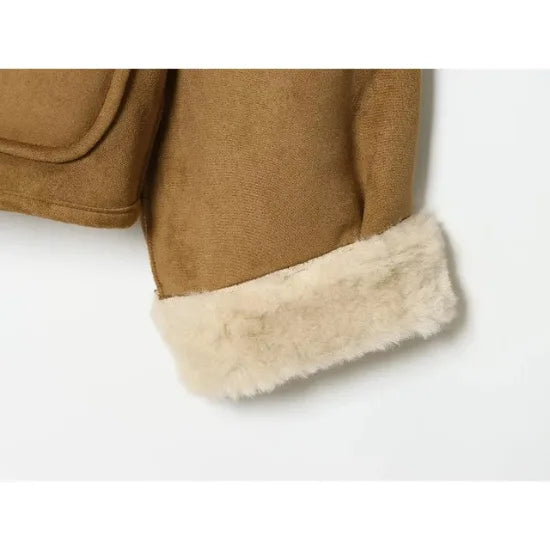 The Custom Women's Shearling-Collar Coat image 1