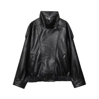 The Custom Women's Biker Bomber Hybrid Jacket image 0