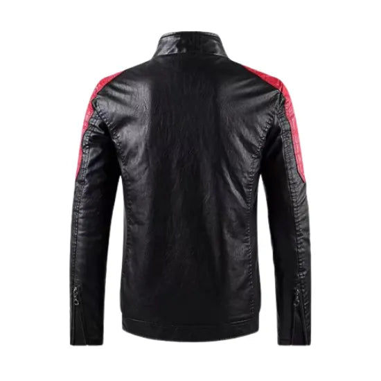 The Custom Sport-Styled Café Racer Leather Jacket image 1