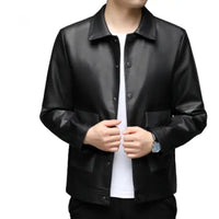 The Custom Leather Shirt Jacket (Overshirt) image 1