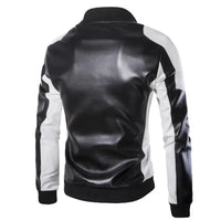 The Custom Two-Tone Leather Bomber Jacket image 1