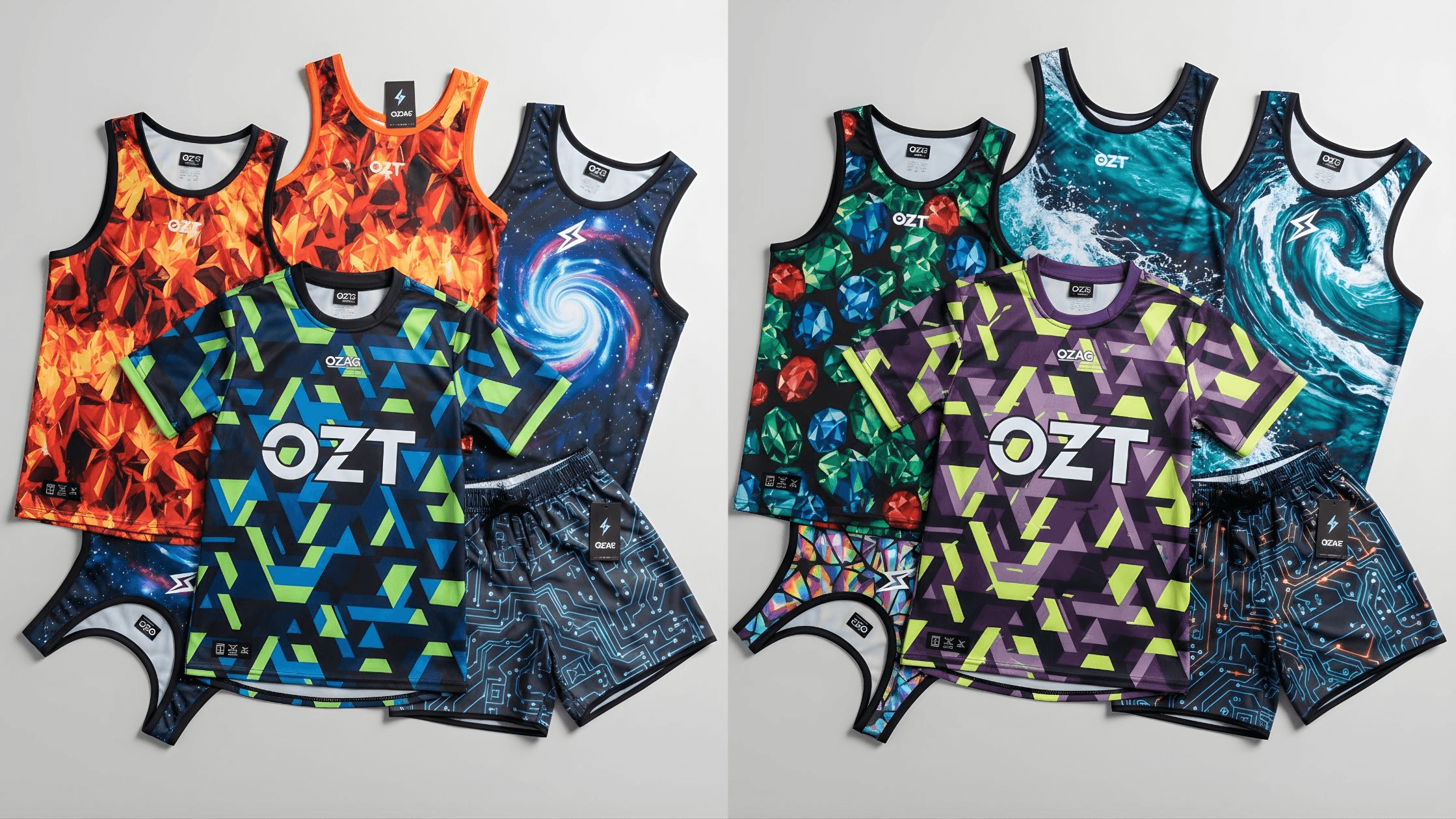 Oztag Full Kits (Jerseys,Singlets and Shorts) Australia